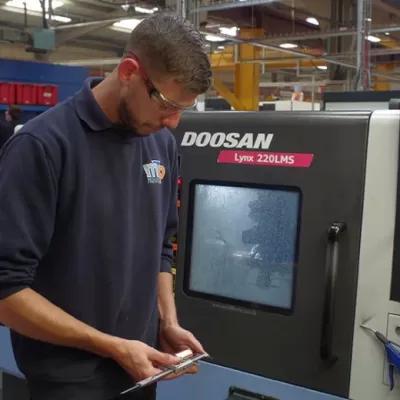 image of CNC Fixed Head Turning machining